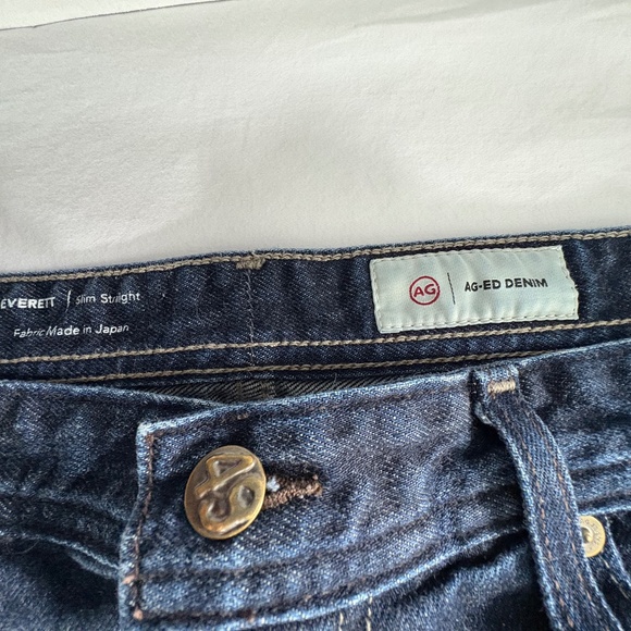 Adriano Goldschmied AG-ED Men's Denim Everett Slim Straight - Size 34x33. - Picture 3 of 8